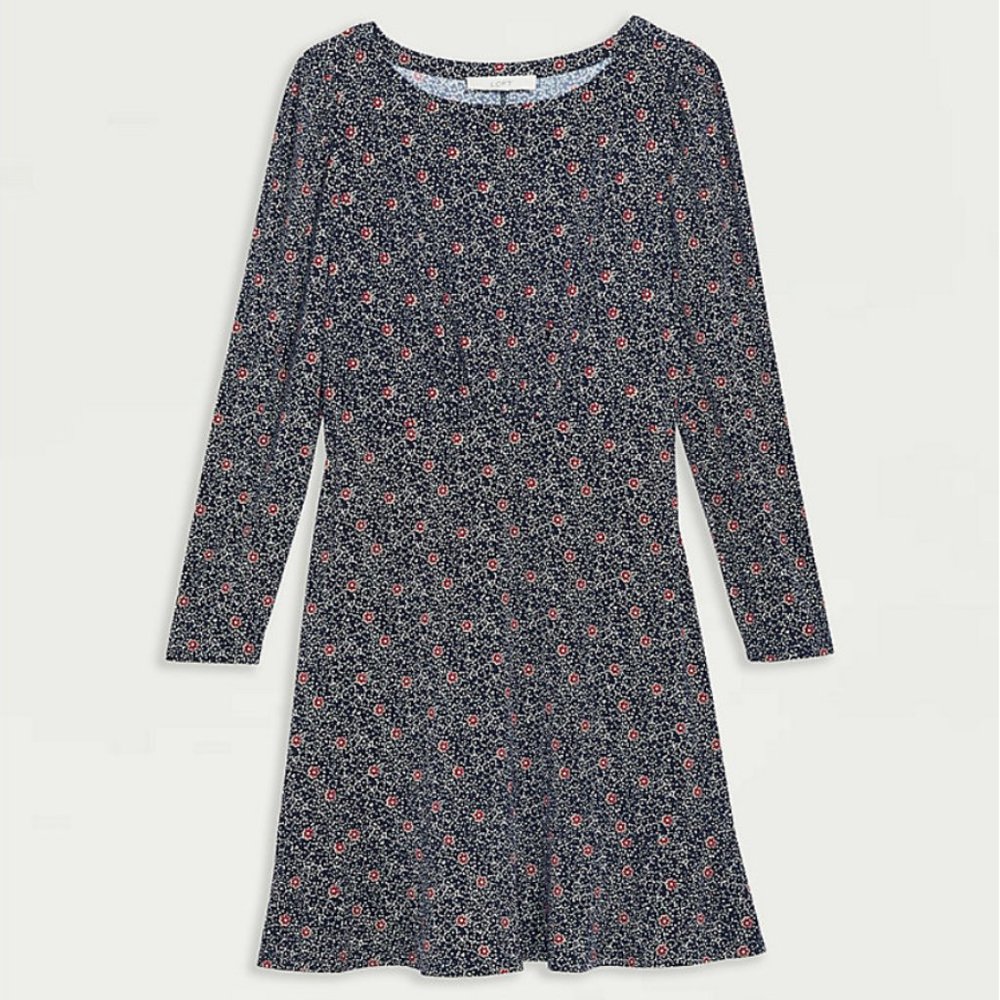 LOFT Flounce Dress NWT
